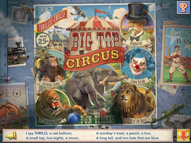 I SPY Fun House Game