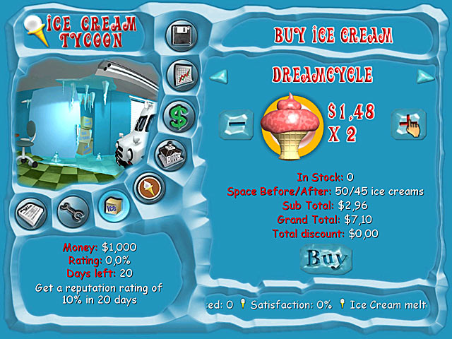 Ice Cream Tycoon Game