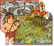 Help the settlers reach the ocean before the great volcano strikes its final blow and hot lava gulps the island down!