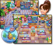 Raise everything from hound sharks to anglers as you construct beautiful tank interiors in this Time Management challenge.