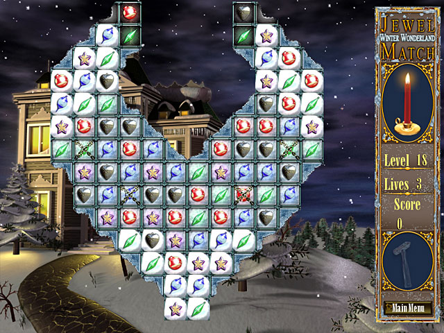 Jewel Match - Winter Wonderland Game