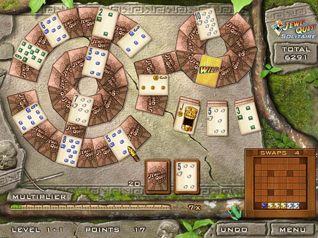 Jewel Quest Solitaire Game