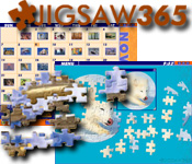 Start at today's date and work through the year with Jigsaw365; choose from 365 photographs or use your own digital pictures.