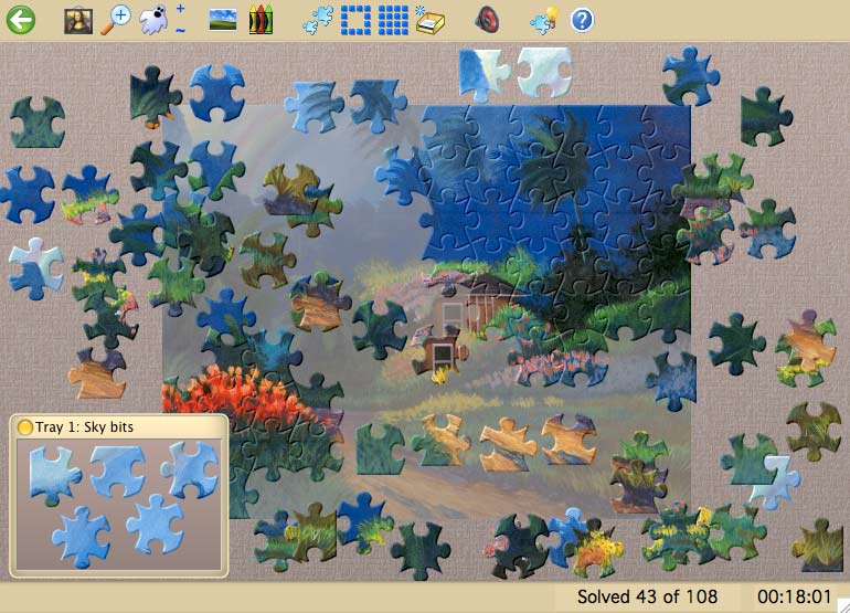 Jigsaws Galore - Mac game free download Screenshot 1