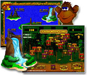 Battle through stacks of barrels and release the fruits of the jungle to take the high score in this matching game.