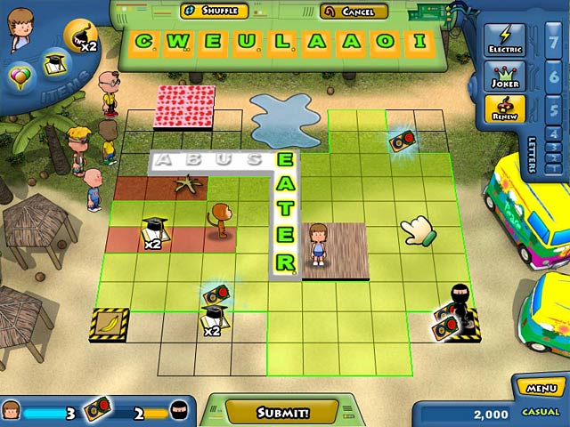 Lex Venture: A Crossword Caper Game
