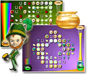 Impress the mystical leprechauns across the land by matching 4 or more luck charms in a row!