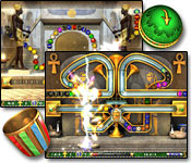 Matching and marble-popping action will captivate you in this unique Egyptian-themed puzzler.