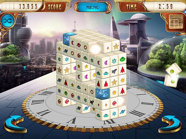 Mahjongg Dimensions Deluxe: Tiles in Time Game