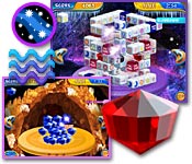 Journey through a symphony of dimensions with Mahjongg Dimensions Deluxe! Add a 3D twist to classic Mahjongg gameplay!