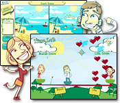 Help Cupid find out the differences between Mark and Mandi, and advance their  love story.
