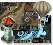 In this real-time strategy game, you are tasked with building towers to defend your citizens.