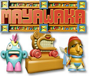 Mayawaka calls out for a hero to bring joy to the land by journeying through the pyramids collecting mystical totems.