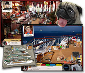 Help Mr. Biscuits solve the murder of his owner in this Hidden Object game! Search the cruise ship for clues and the culprit!