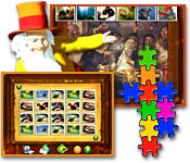 Solve multiple puzzles with different scenes at the same time in Mr. Puzzle. Jump into a revolutionary puzzle game!