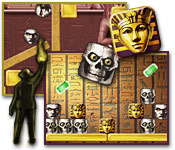 Explore the Pharaoh’s tomb in this puzzling pyramid adventure. Venture into the mummy’s lair and collect all the treasure!