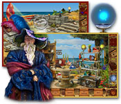 Survive the dangerous Magic Island and become a Grand Magician in Mysteries of Magic Island, a fun Hidden Object game!