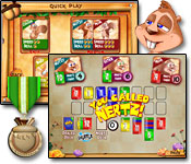 Competitive solitaire at its best!  Play Nutzy and his family in this new twist on the all-time favorite card game.
