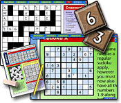 This is the ultimate puzzle test featuring 8 different types of puzzles including Sudoku, Kakuro, Crosswords and more!