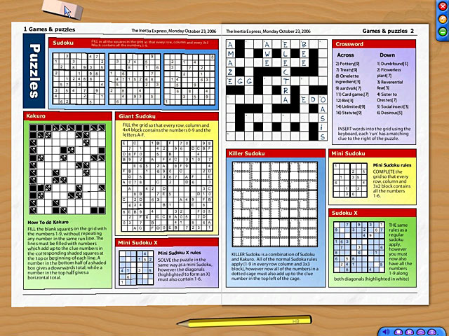 Newspaper Puzzle Challenge - Sudoku Edition Game