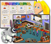 Take over your family`s pet business to save it from being gobbled up by the MegaPet Superstore in this Time Management howler.