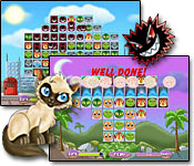 Discover hidden items that fall down from trees in this cute and fascinating pet-filled puzzle game.