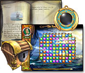 Match your way over the seven seas as you follow the crazy adventures of pirates on their plundering journeys!