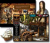 Follow Pocahontas` journey from the undiscovered shores of the New World to legendary London! Guide her to her destiny!