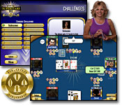 This game raises the stakes with new superstars, new gold chips to win for great plays and a brand new challenge play mode.