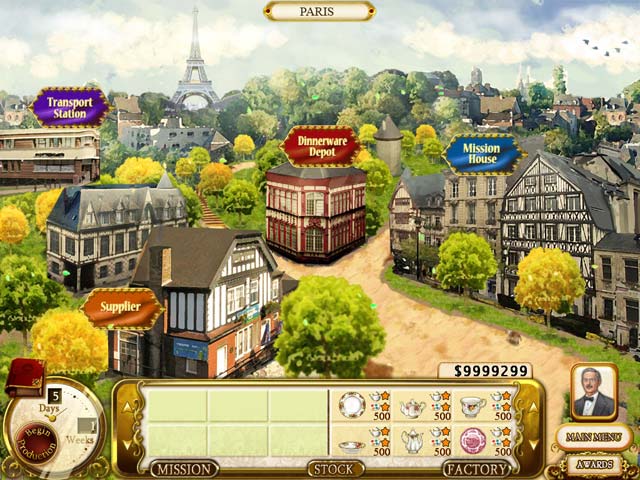 Rare Treasures: Dinnerware Trading Company Game