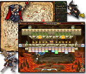 Defeat evil wizards and break through walls in this intriguing breakout-style game.