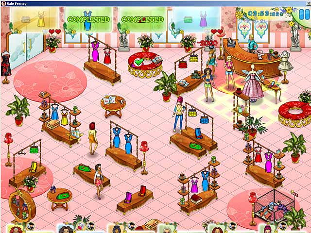 Sale Frenzy Game