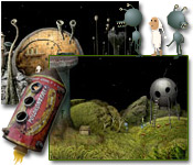 Sorrows never cease for the gnome. Help him save his dog from fruit thieving aliens in this surreal adventure game!