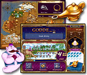 Help our hapless genie restore his magical powers one word at a time as you journey from the Lonely Pyramids to the Ivory Palace!