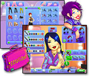 Design outfits, study makeup trends, coordinate shoes, skirts, dresses, and send your models out on the runway for the big buyers.