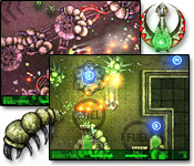 Rotate, thrust and shoot your way through 80 sectors, collecting gems, battling aliens and unlocking the way to freedom.
