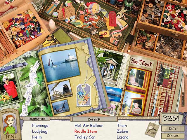 Scrapbook Paige Game