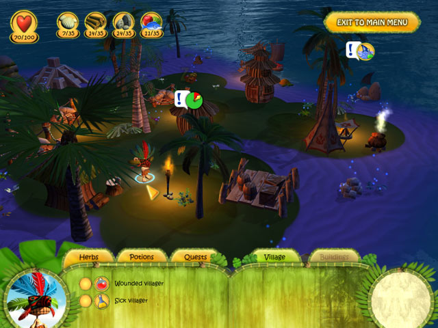 Shaman Odyssey - Tropic Adventure Game