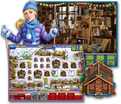 Save your aunt's struggling ski resort from foreclosure by turning a few rickety cabins into a booming getaway!