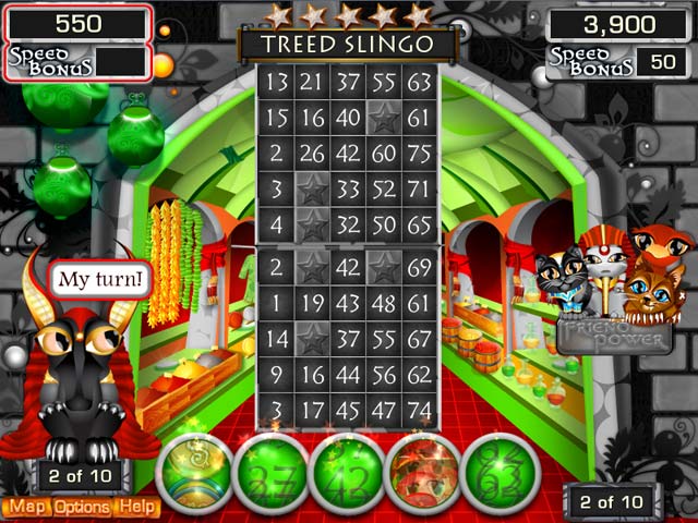 Slingo Quest Egypt Game