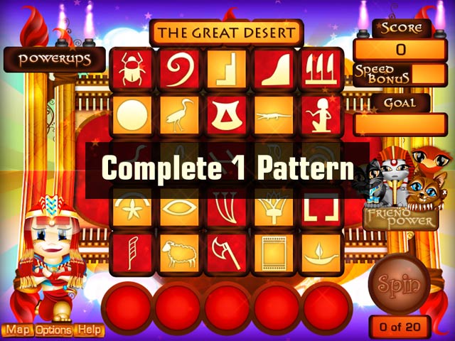 Slingo Quest Egypt Game