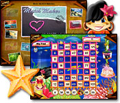 Pack the suntan and Slingo for a Hawaiian exclursion.  Experience cool new modes, Slingo Stars, new power-ups and more.