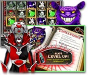 Defeat the evil villains, including the Queen of Hearts and an evil dragon. Unlock new slots as you progress through each storybook!