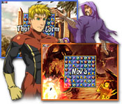 Create your own superhero, train your superpowers, and defend your school against nefarious villains in this exciting Match 3 game!