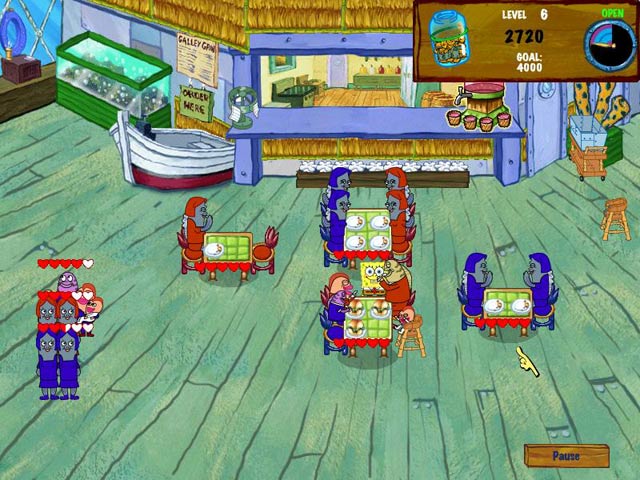 Spongebob Diner Dash 2 - Mac game free download Screenshot 2