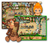 Manage your own cafe in the Stone Age era to save your tribe from hunger and earn some tribal cash in Stone Age Café!