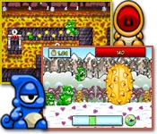 A fruit monster has run off with your juicy fruit and kidnapped your babies! Help Leon chase Ms. Tum Tum in Super Yum Yum!