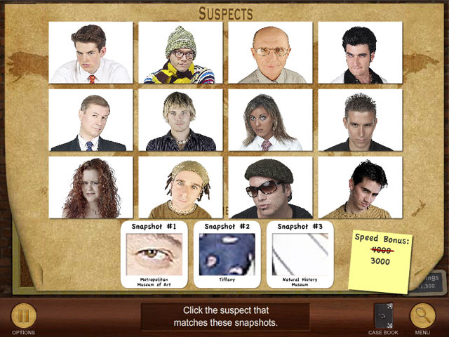 Suspects and Clues Game