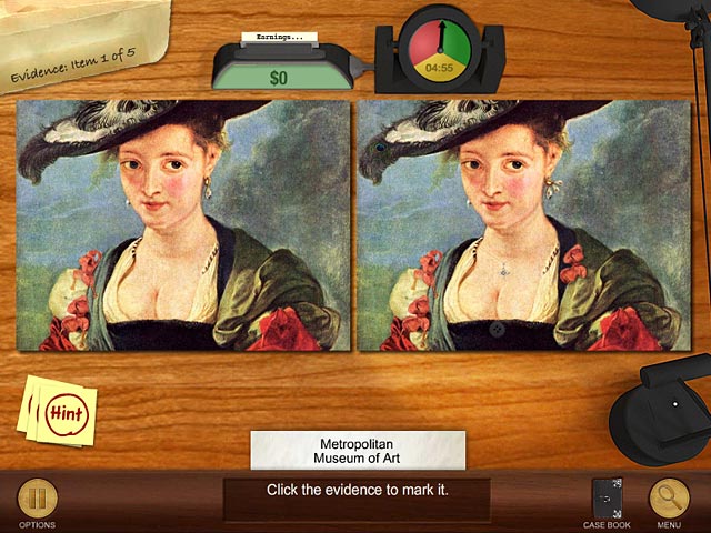 Suspects and Clues Game