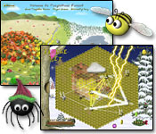 Journey through beautiful landscapes as you help untangle bees from spider webs in this original puzzle game.